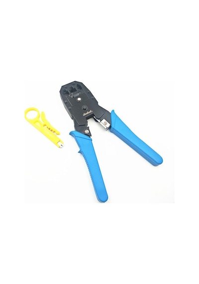 Rj45-Rj11 Sıkma Pensesi-Cat5.Cat6.Telefon Kablosu Sıkma  Pensesi