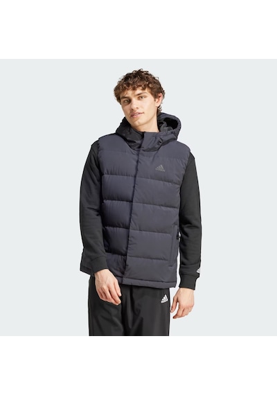 Adidas Erkek Helionic Hooded Down Siyah Yelek Ix8113 001