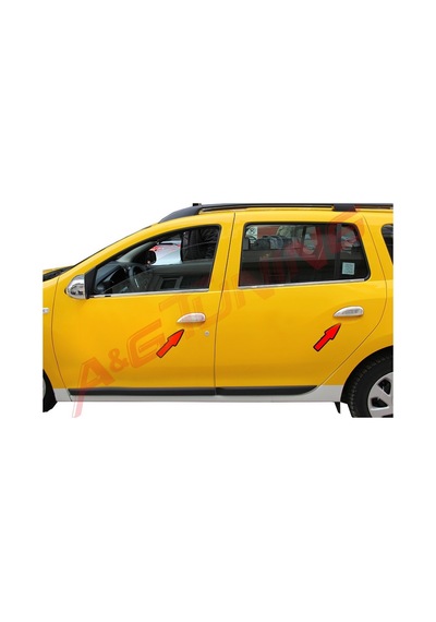 Dacia Logan Mcv Krom Kapı Kolu 2013 Üzeri 4 Kapı Paslanmaz Çelik N11.1133
