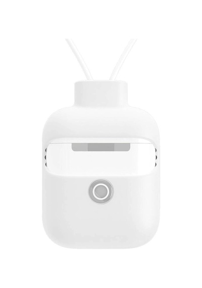 Apple Uyumlu AirPods 2. Nesil Kılıf Boyun Askılı Jelly Bean Tasarımlı Kablosuz Şarj Özellikli Lisanslı Swit