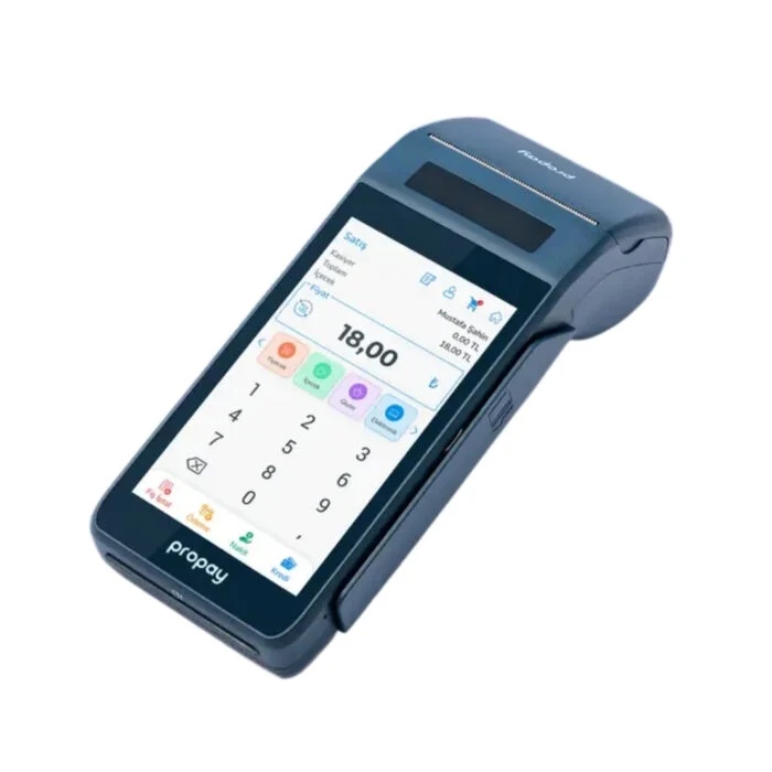Propay P1000 Ecr Android Yazarkasa Pos Wifi + 4g Yeni Nesil Yazar Kasa Pos Silikon Kılıf