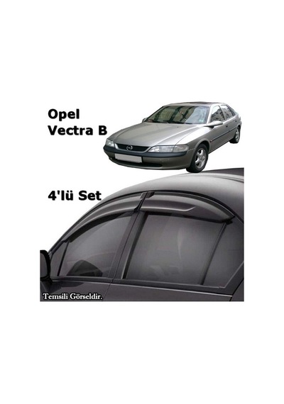 Opel Vectra B Mugen Cam Rüzgarlığı 4 Lü Takım