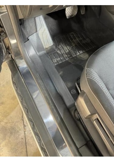 Dacia Duster İle Uyumlu  Halı Koruma Kapağı Kapı Eşiği Plastiği 2018 Ve Üstü