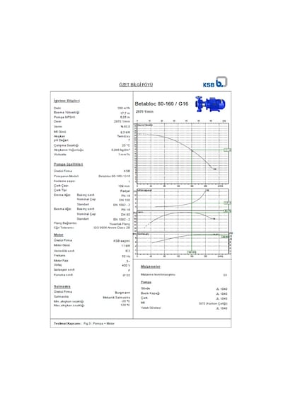Ksb Betabloc 80-160 /g16 11 Kw