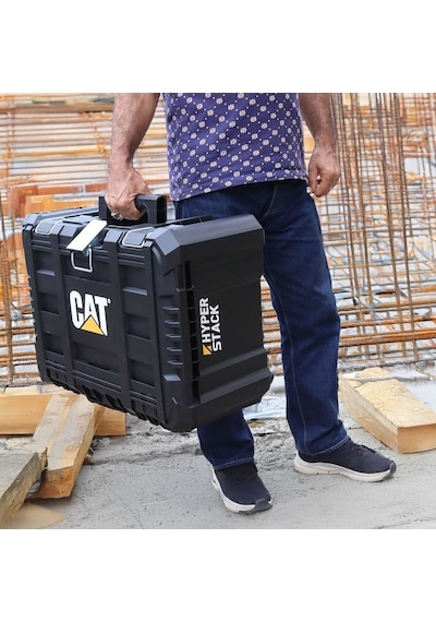 Cat Da41003 Hyper Stack 43 Litre Ağır Hizmet Tipi Kilitli Takım Çantası Fr Da41003