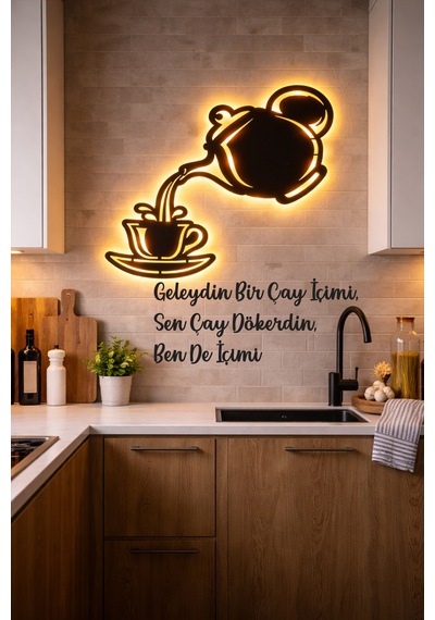Led Işıklı Kişiye Özel Demlik Ve Çay Fincanı Figürlü Tablo Mutfak Ve Cafe Duvar Dekorasyonu Sarı - 862516708 Sarı Led Işıklı Kişiye Özel Demlik Ve Çay Fincanı Figürlü Tablo Mutfak Ve Cafe Duvar Dekorasyonu Sarı - 862516708 Sarı