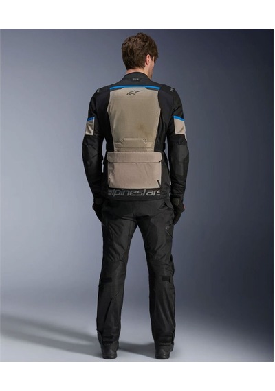 Alpinestars Andes Air Drystar Korumalı Motosiklet Montu Gri Siyah