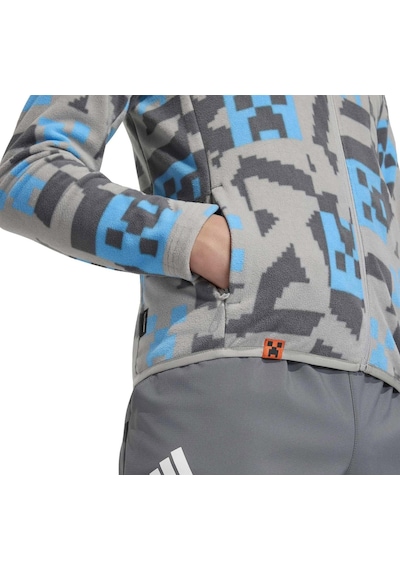 Kd8747-c Adidas K Mc Mt Fz Fle Çocuk Mont Kd8747-c Gri Açık Mavi