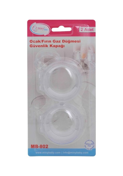 Ocak/fırın Gaz Düğmesi Güvenlik Kapağı 2 Adet Çok Renkli