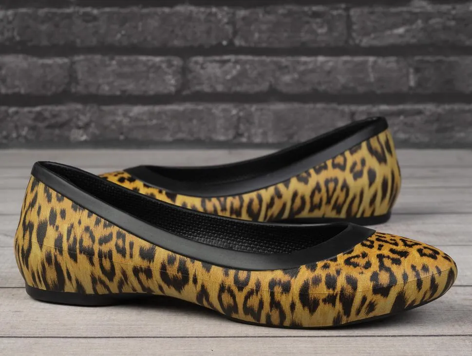 Crocs Lına Graphıc Babet Leopar