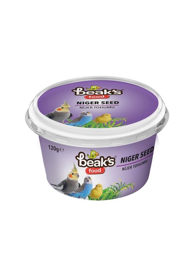 Beaks Nijer Tohumu Kuş Yemi 120 Gr