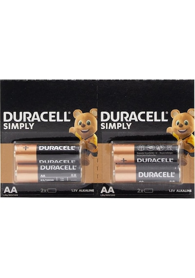 Duracell Simply Aa Alkalin Kalem Pil 12'li Paket