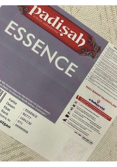 Padişah Halı Essence 90777 071 Serisi Akrilik Salon Oturma Yatak Odası Halısı Kahverengi - Bej