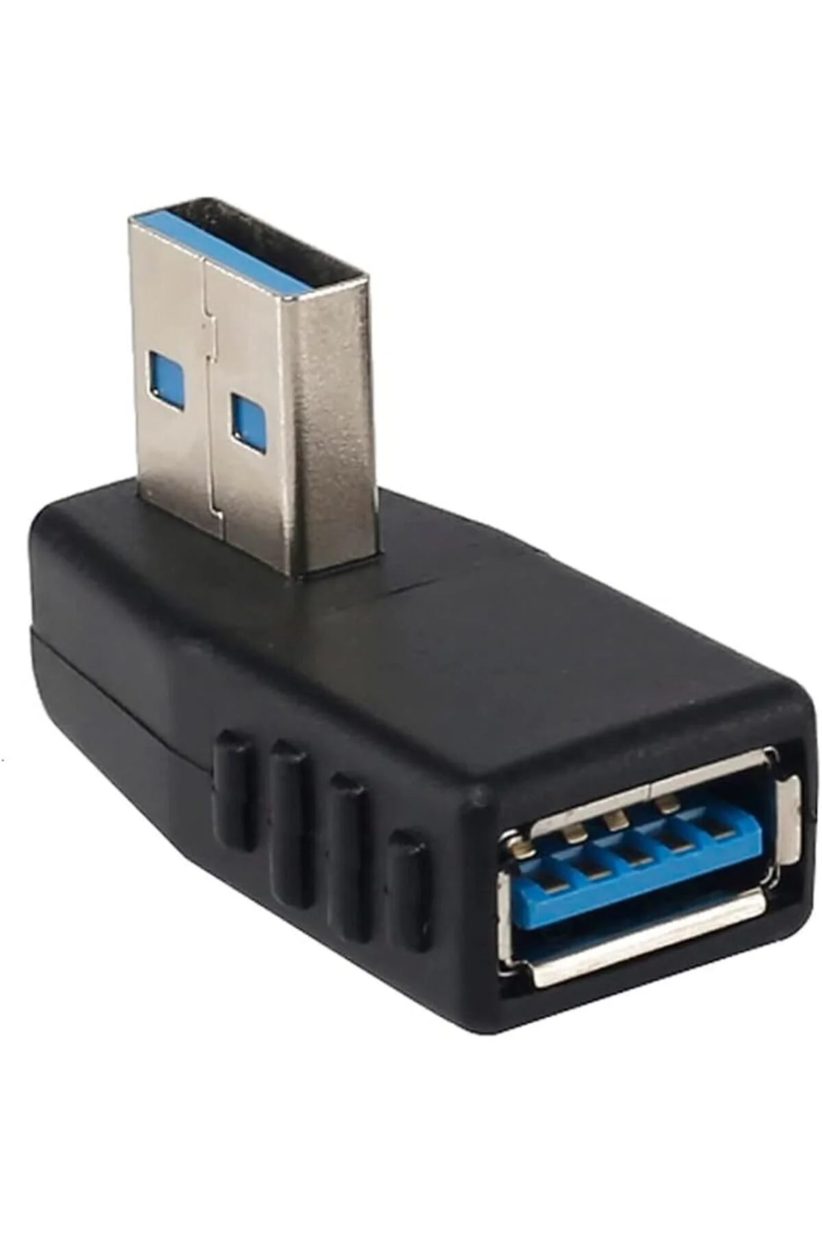 Sol Ve Sağ 90 Derece Adaptör Usb 3.0 Erkek Dişi Açı Uzatma Adaptörü Usb Bağlayıcı Konnektörü