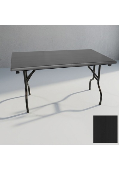 Banket Katlanır Masa Werzalit, Allzalit. Vermodin Tabla 80x140 - Siyah Çok Renkli