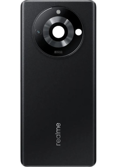 Realme 11 Pro Siyah Arka Kapak Batarya Kapağı Pil Kapağı Siyah