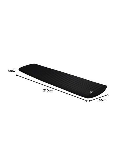 High Peak Koidak Xl Şişme Mat Siyah Çok Renkli