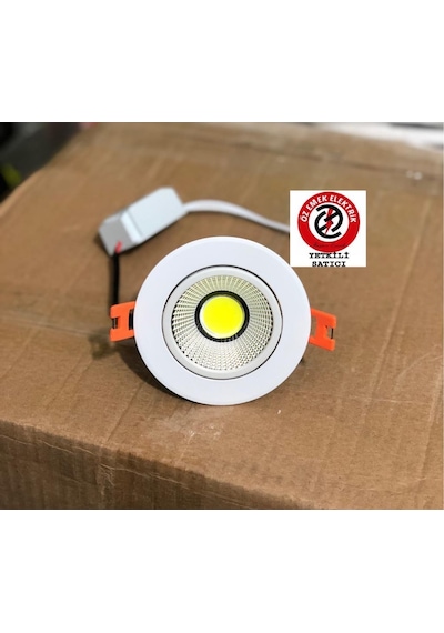 5 Watt Cob Led Spot Beyaz Kasa Günışığı Trafolu 5W
