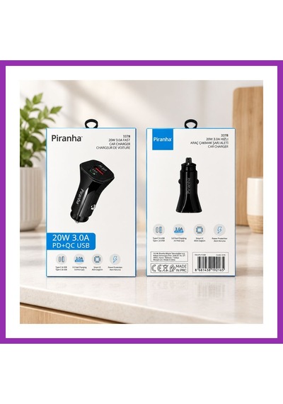Bezos Araç Şarj Cihazı 20w Bty Standart