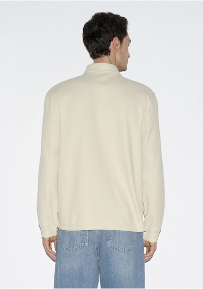 Mavi - Polo Yaka Bej Sweatshirt 0s10576-70325 Bej