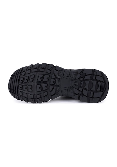 Tamer Tanca Erkek Hakiki Deri Siyah Sneakers & Spor Bot 1093 1401 Erk Bot Sk25-26 Sıyah Prst Siyah