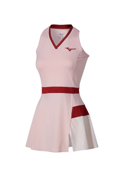 Mizuno Stargazer Kadın Tenis Elbisesi Bordo Çok Renkli