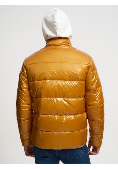 Regular Fit Erkek Mont Sarı