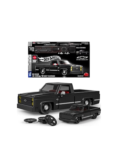 Mattel Brick Shop 83 Chevy Silverado Building Toy Kit