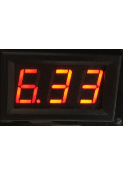 Pilsan Voltmetre Kırmızı Led