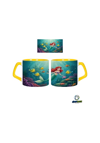 Prenses Ariel Kupa Bardak Tek Adet 0590 Çok Renkli