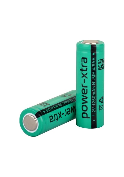 Power-xtra 1.2v 1250 Mah - 4/5aa - Ni-mh Şarjlı Pil -flat-başsız