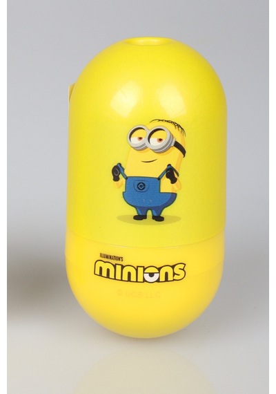X Dekomus , Lisanslı Minions Roly-polly Silgili Kalemtraş Ve Rotating Silgi Seti