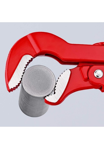 Knipex Boru Anahtarı S-çenesi, Krom Vanadyum, Kırmızı Toz Kaplı P
