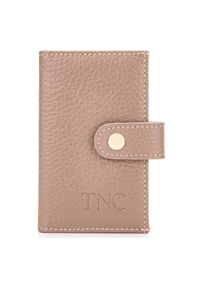 Tamer Tanca Unisex Hakiki Deri Vizon Floter Kartlık 1039 217 Krtlk Y24 Vızon Fltr Vizon