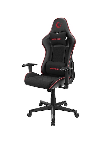 Rampage Kl-r16 Drape Üst Seviye Terletmez Kumaş Gaming Oyuncu Koltuğu Siyah Diğer