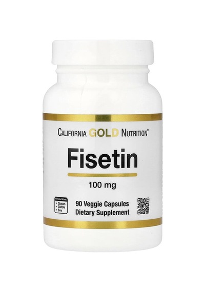 California Gold Nutrition, Fisetin, 100 Mg, 90 Veg Capsules