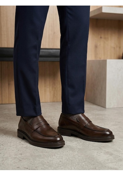 Komcero Dr.jells 6k4047-56646 Erkek Hakiki Deri Pıllow Technology Aır System Loafer Ayakkabı Kahve Komcero Dr.jells 6k4047-56646 Erkek Hakiki Deri Pıllow Technology Aır System Loafer Ayakkabı Kahve