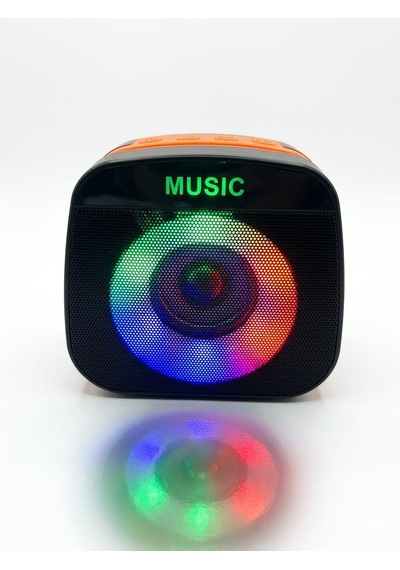 Rgb Işıklı Taşınabilir Bluetooth 5.0 Hoparlör - Güçlü Ses Ve Kompakt Tasarım