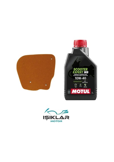 Yamaha Bws 100 Motul Yağ Ve Hava Filtre Bakım Seti Bs0004