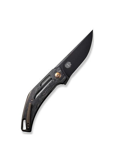 We Knife Speedliner Shredded Cf Black Kamp Çakı Siyah