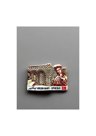 Ephesus Efes Temalı Polyester Magnet. 7cm X 5cm. 65700808