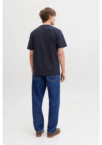 Jack & Jones Erkek T Shirt 12292383 Koyu Lacıvert Koyu Lacıvert