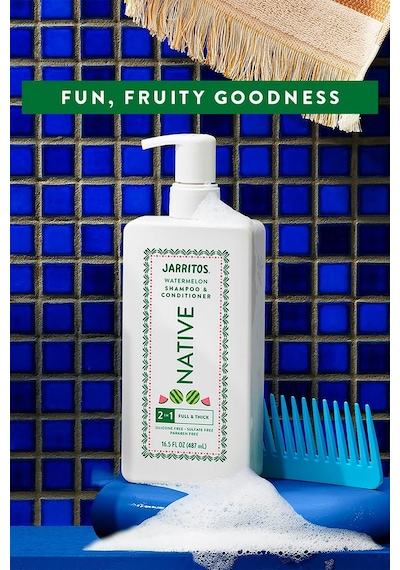 Native Jarritos Watermelon 2 Si 1 Arada Şampuan Ve Saç Kremi 487ml Tüm Saçlar