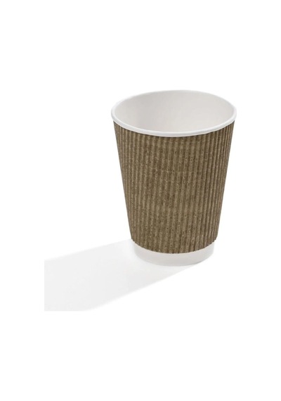 14 Oz Ripple Karton Bardak 500 Adet 500
