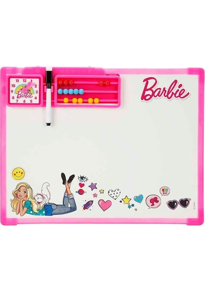 Dsn020 Barbie Abaküslü Yazı Tahtası Çok Renkli