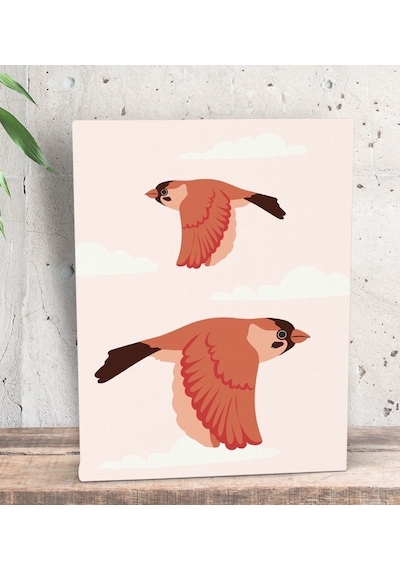 Bk Gift Yatak Odası Konseptli Dekoratif Mini Kanvas Tablo 15x20cm-111