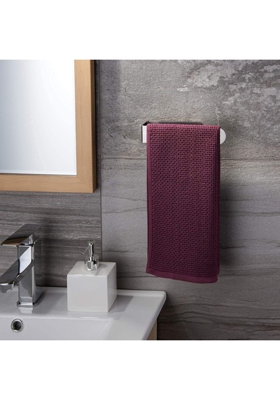 Deltahome Paslanmaz Çelik Havlu Askısı - Kendinden Yapışkanlı - 28cm - İnox - Model: Köln Diğer