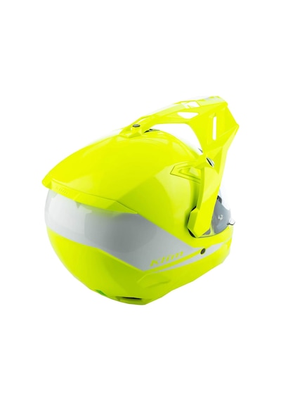 Klim X1 Alpha Carbon Korumalı ADV Motosiklet Kaskı Sarı Beyaz