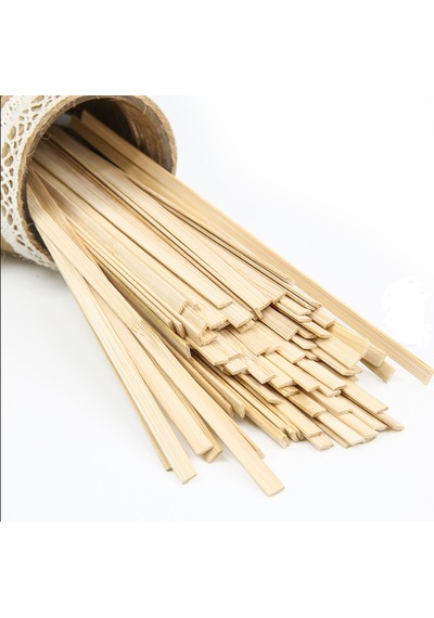 Bambu Çay Ve Kahve Karıştırıcı Kutulu 500 Adet Naturel