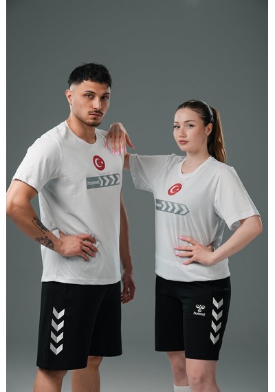 Hummel Armin Milli Takım Pro Tişört Beyaz
